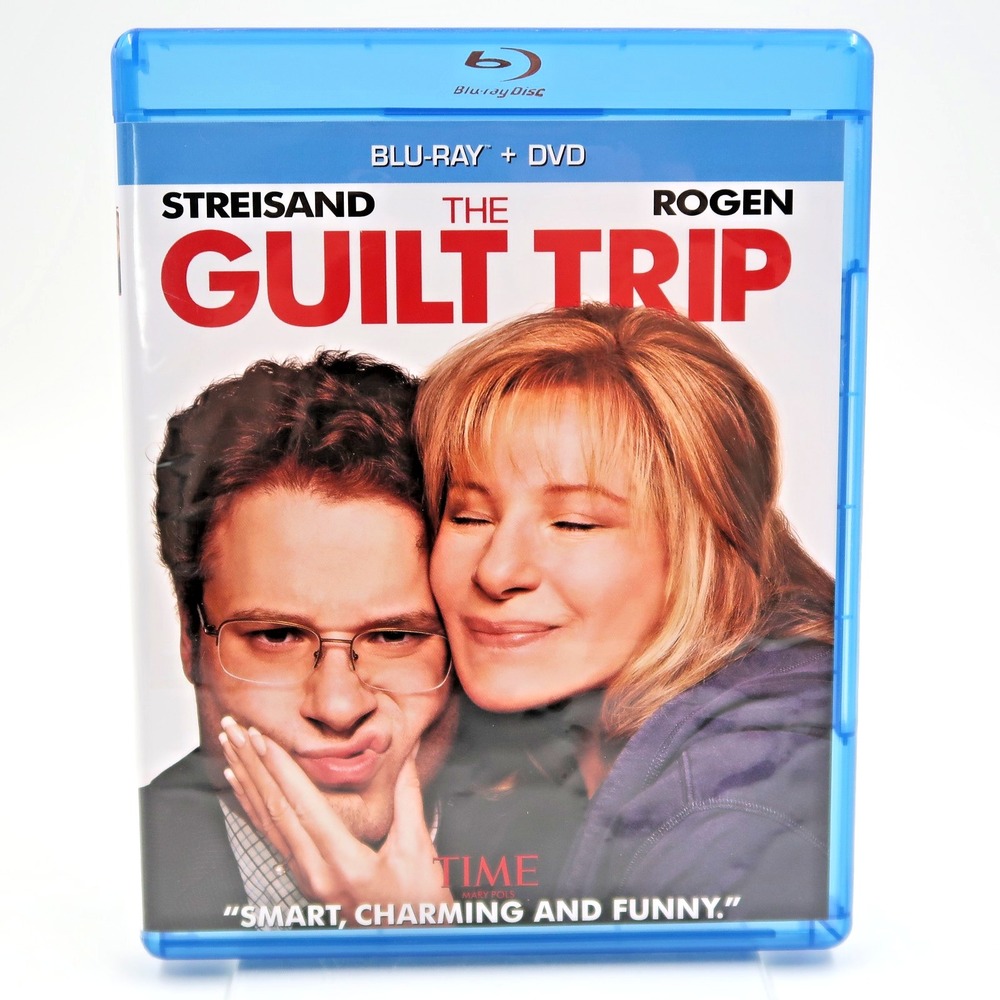 The Guilt Trip Blu-ray DVD 2013 Seth Rogen Barbra Streisand Paramount Movie
